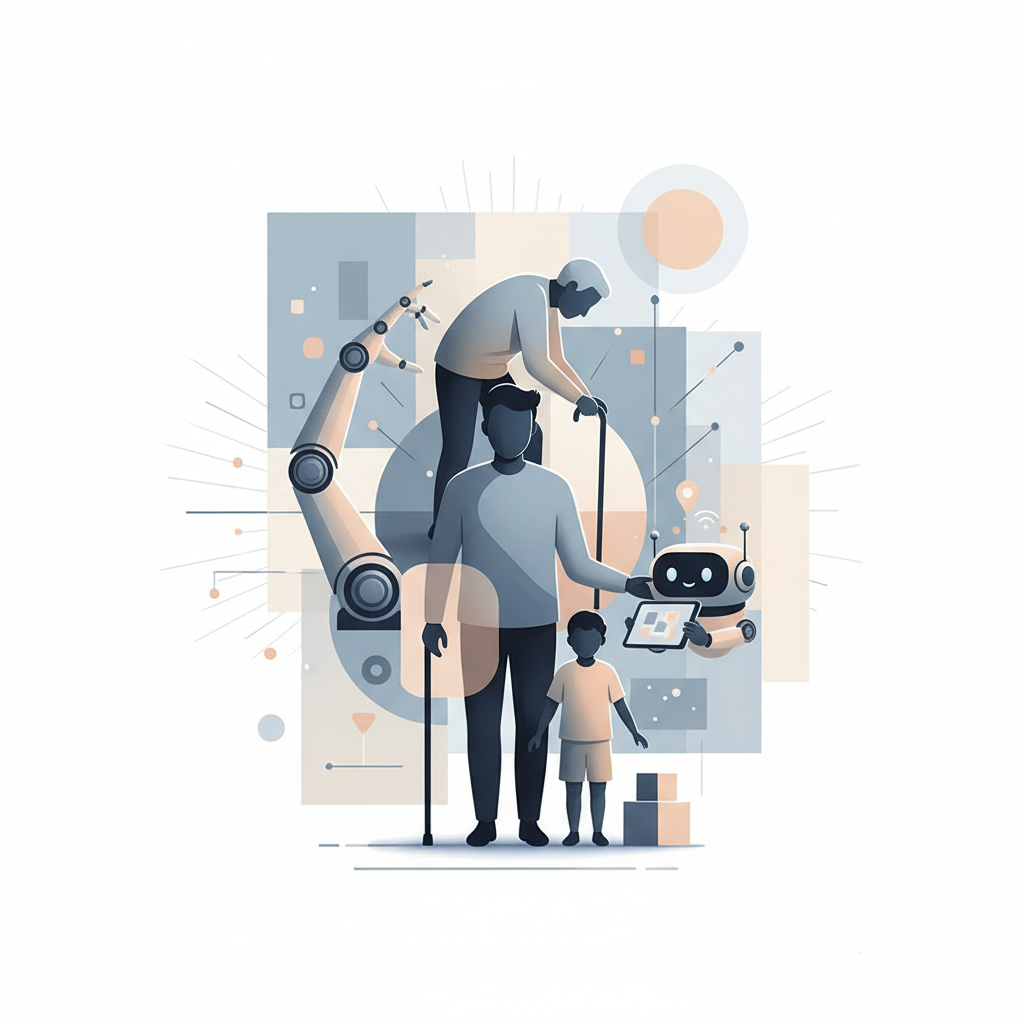 돌봄 로봇이 답인가, 샌드위치세대를 구원할 AI 기술의 현실