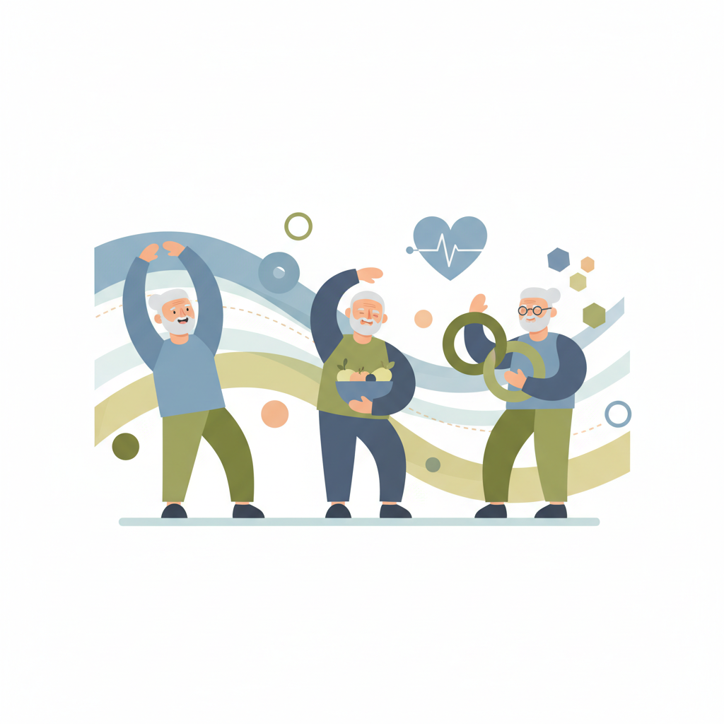 시니어 건강관리, 사회활동부터 전문검진까지 5단계 실천법