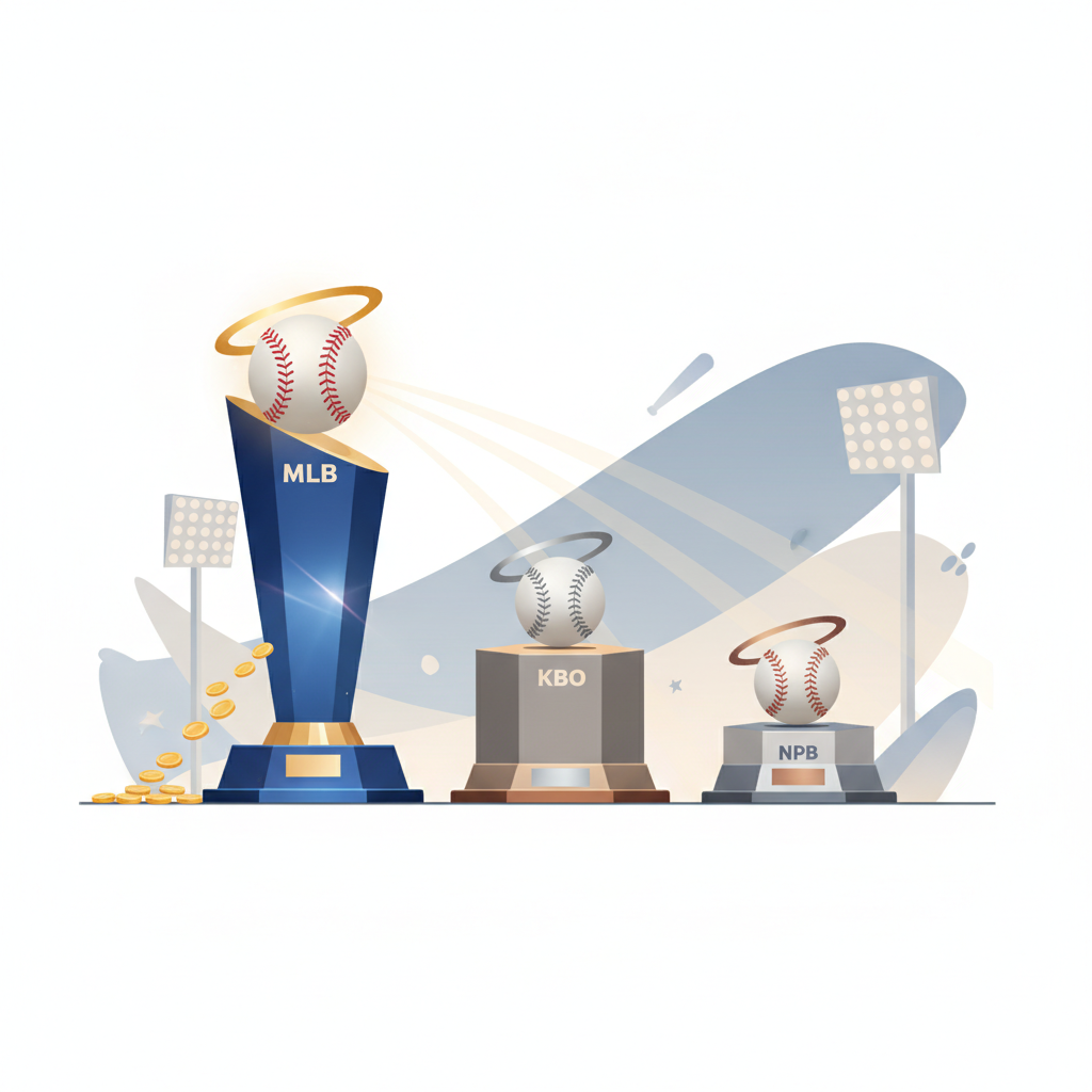 MLB vs NPB vs KBO, 홈런더비 상금 격차로 본 야구 리그의 현실