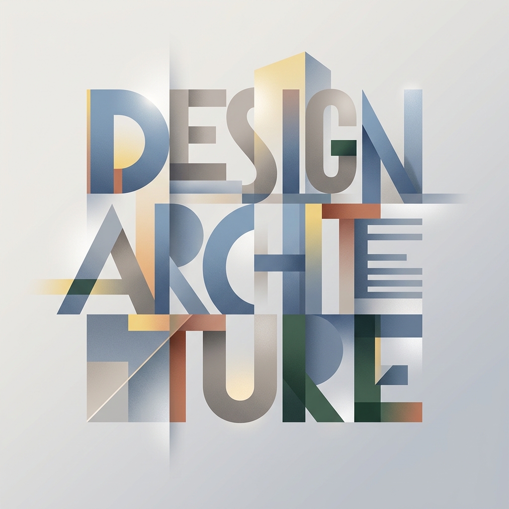 2026년 공간 디자인의 언어, 타이포그래피가 건축을 말한다