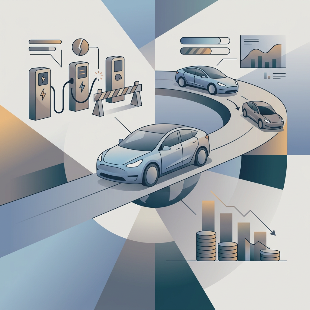 전기차 시장의 대전환: 보조금 축소, 관세, 중국의 도전 속 산업 재편