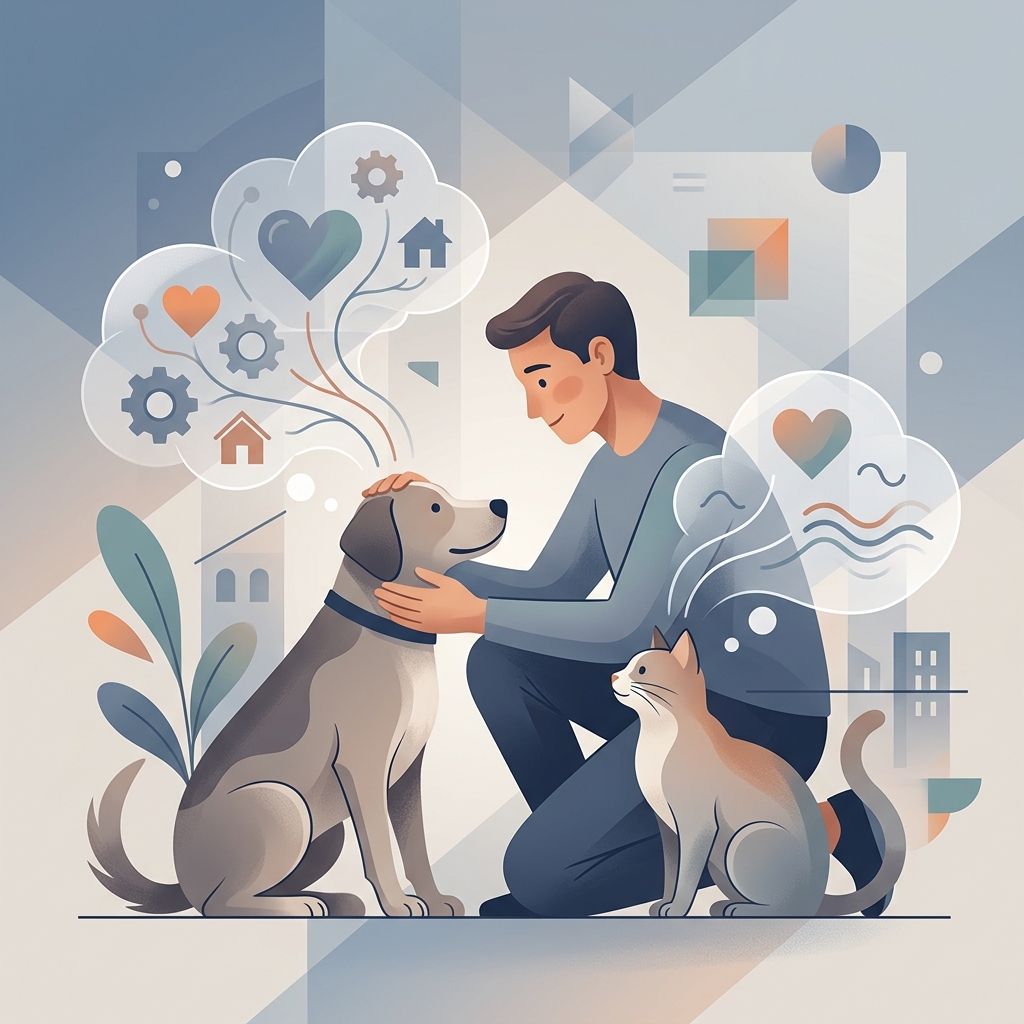 반려동물 심리 이해하기: 스트레스 신호 읽고 건강 관리하는 법