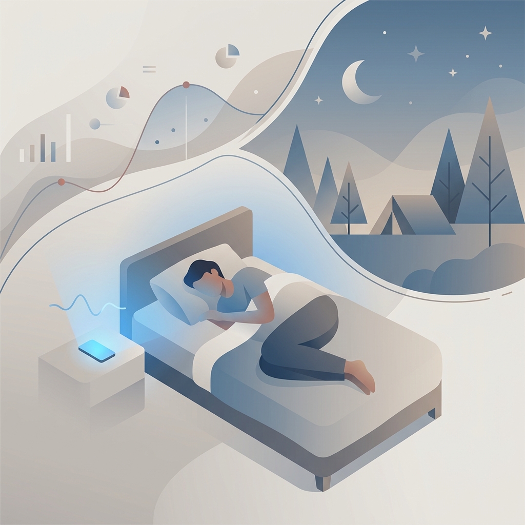 수면 웰니스의 진실: 블루라이트 신화부터 캠핑의 과학까지