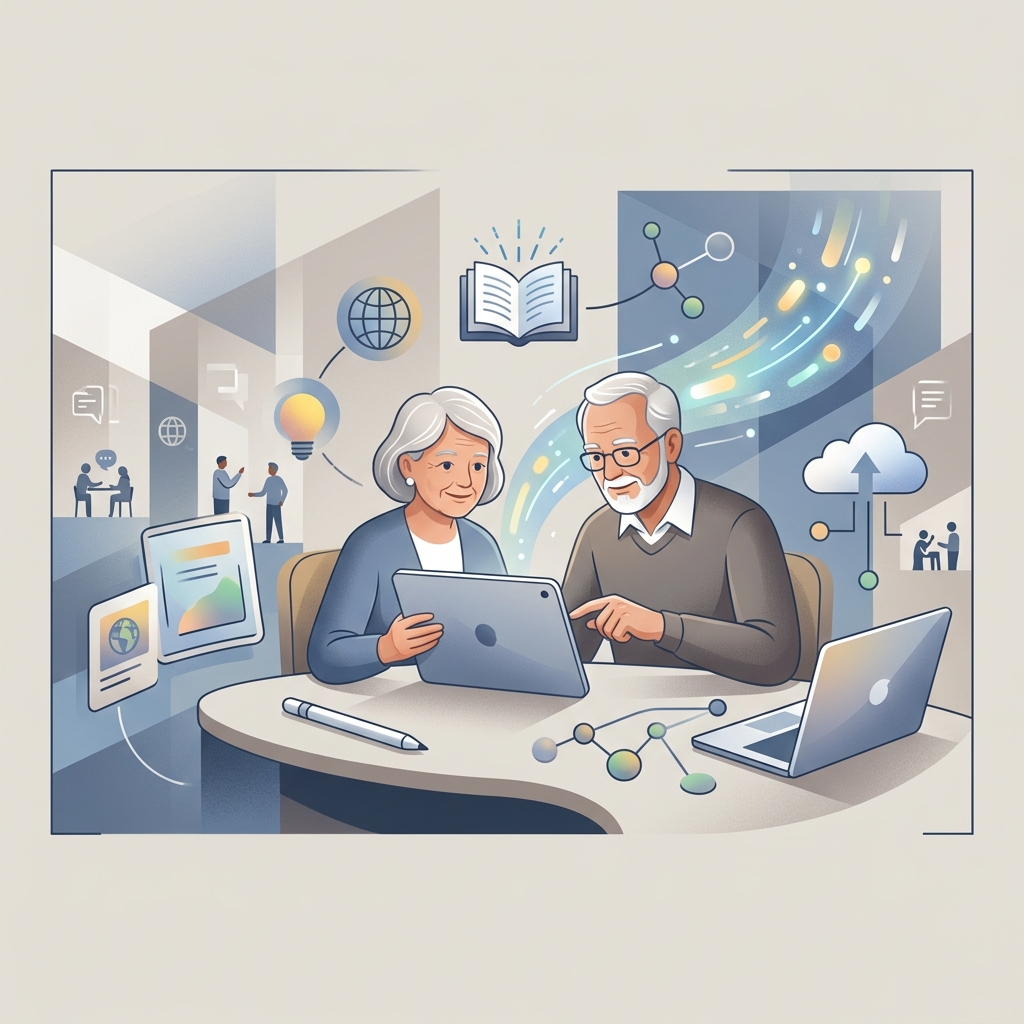 시니어 디지털 격차 해소, 선진국은 이렇게 푼다