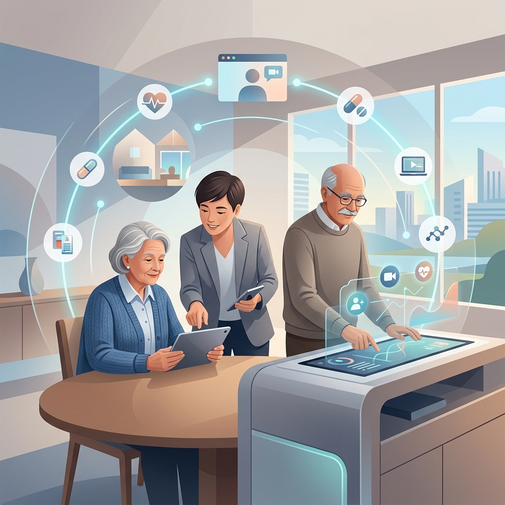 노인도 쉽게 쓰는 스마트홈, 디지털 격차 없는 노후의 조건