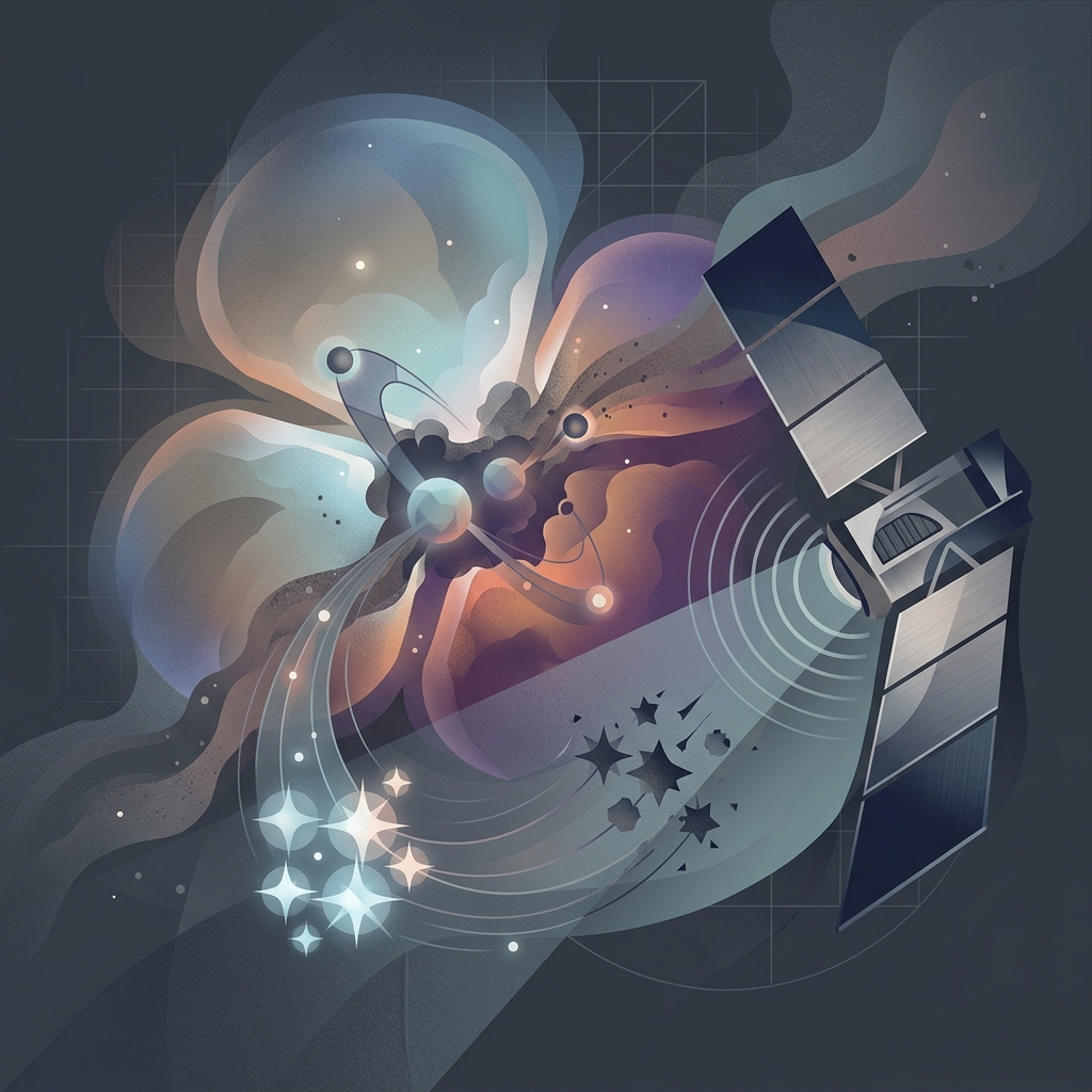 허블망원경 36년의 기록, 젊은 별들의 숨겨진 비밀을 밝히다