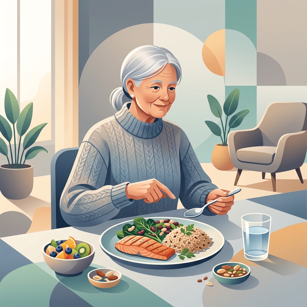 치매 예방의 첫걸음, 노년기 올바른 영양 관리 가이드